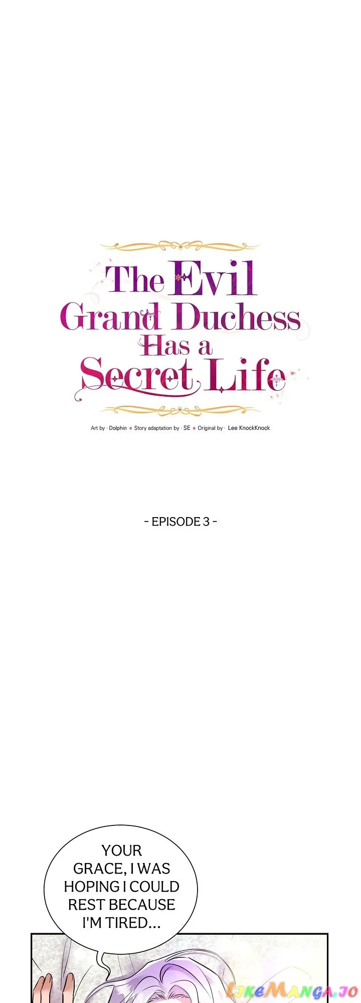 The Evil Grand Duchess Has a Secret Life Chapter 3 Online - página 2