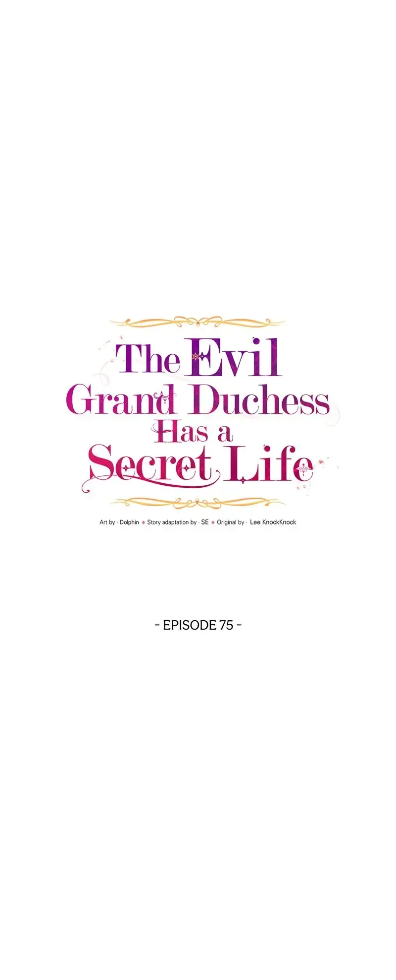 The Evil Grand Duchess Has a Secret Life Chapter 75 Online - página 34
