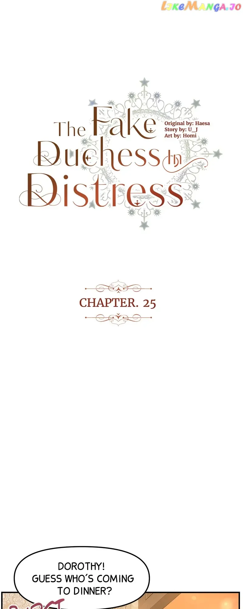 The Fake Duchess In Distresss Chapter 25 Online - página 2