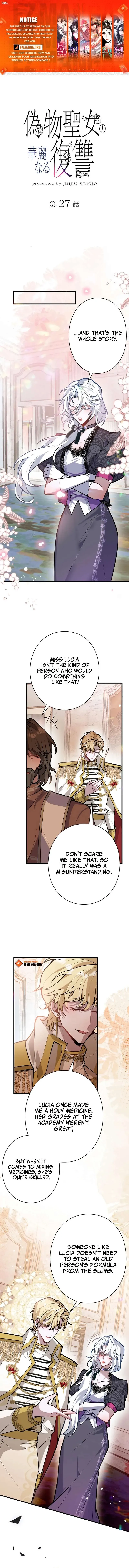 The Fake Saint’s Splendid Revenge Chapter 27 Online - página 1