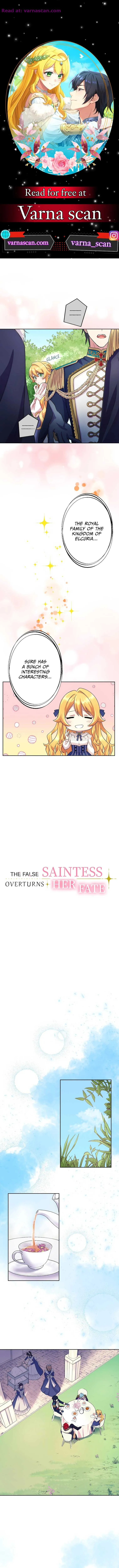 The False Saintess Overturns Her Fate Chapter 14 Online - página 1