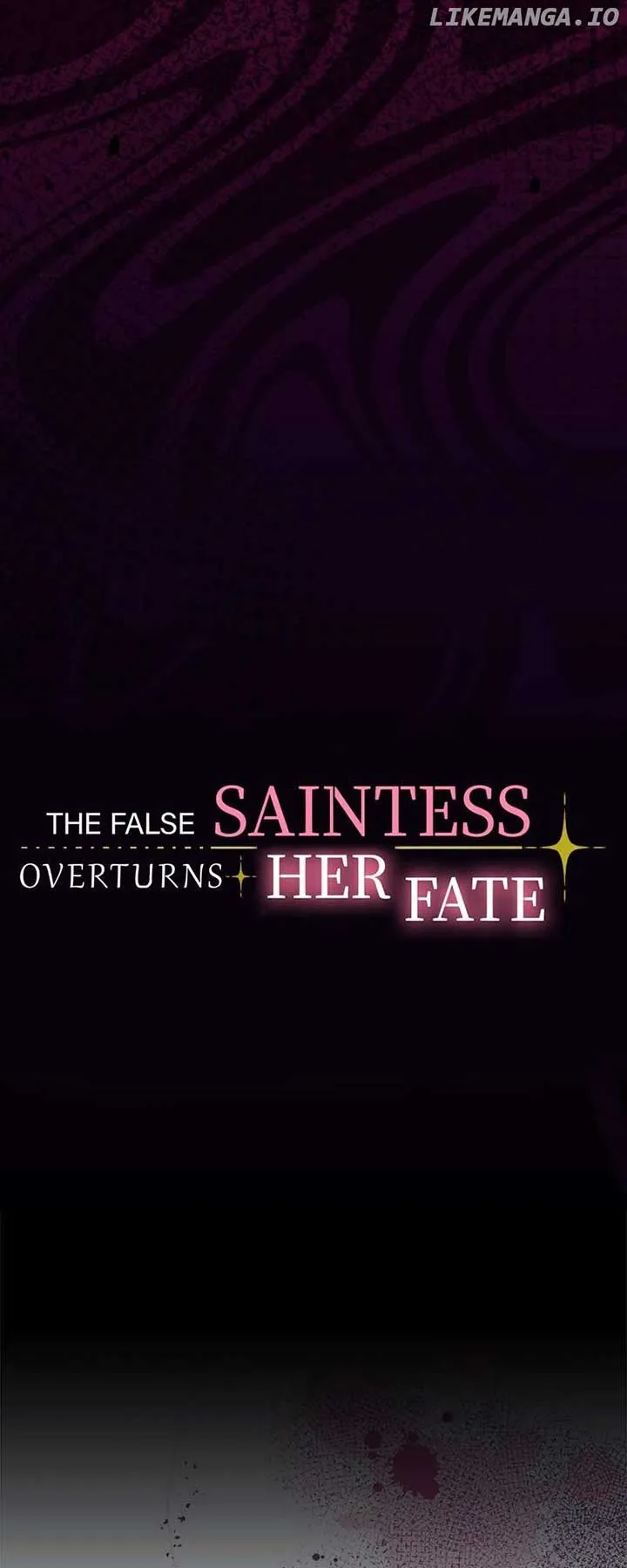 The False Saintess Overturns Her Fate Chapter 47 Online - página 1