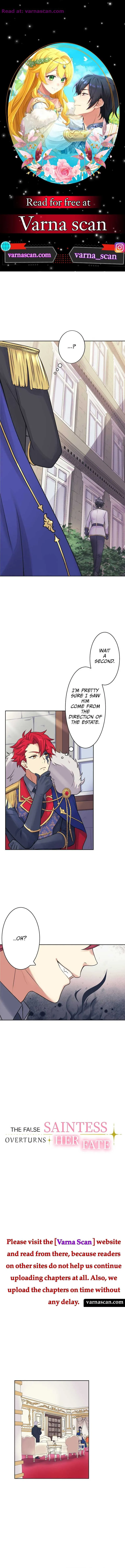 The False Saintess Overturns Her Fate Chapter 7 Online - página 1