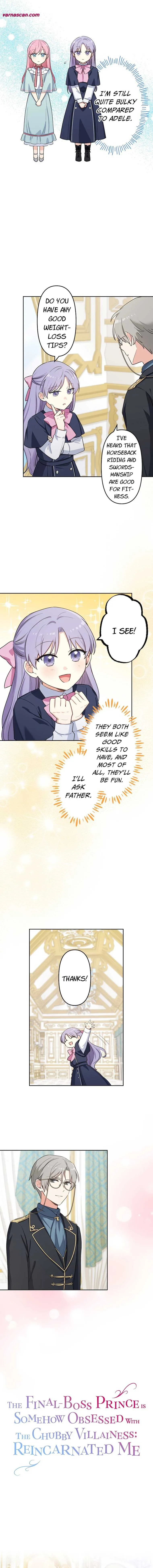 The Final-Boss Prince is Somehow Obsessed with the Chubby Villainess: Reincarnated Me Chapter 12 Online - página 3