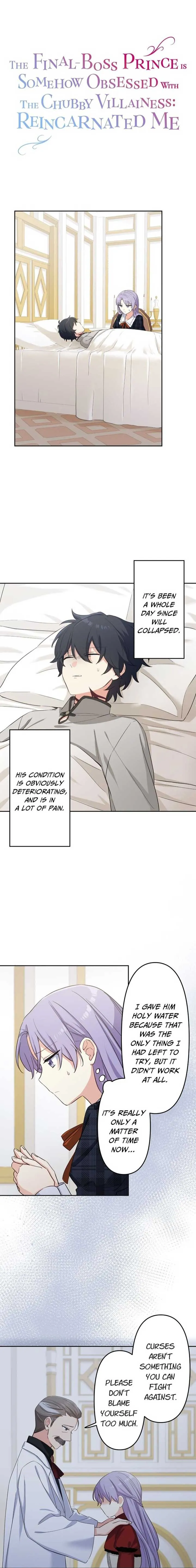 The Final-Boss Prince is Somehow Obsessed with the Chubby Villainess: Reincarnated Me Chapter 16 Online - página 1