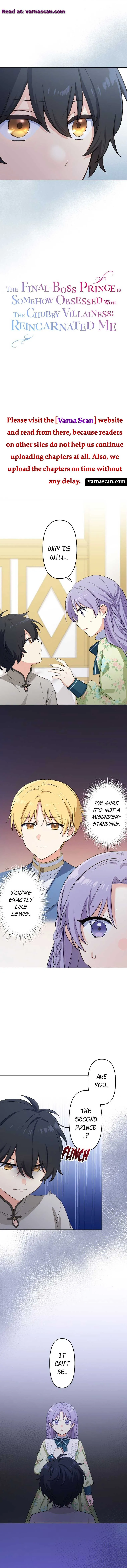 The Final-Boss Prince is Somehow Obsessed with the Chubby Villainess: Reincarnated Me Chapter 17 Online - página 2