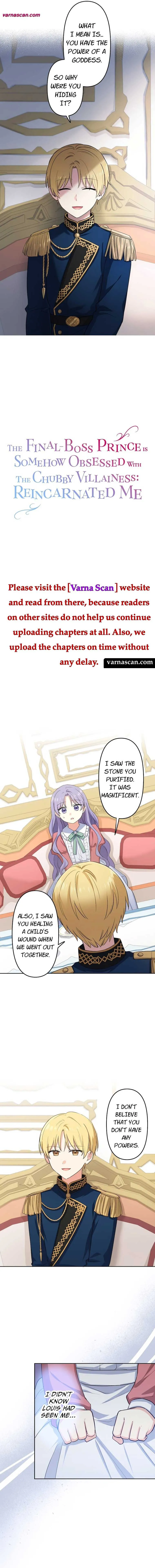 The Final-Boss Prince is Somehow Obsessed with the Chubby Villainess: Reincarnated Me Chapter 19 Online - página 2