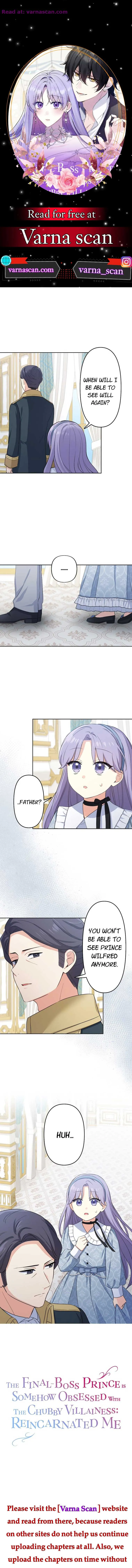 The Final-Boss Prince is Somehow Obsessed with the Chubby Villainess: Reincarnated Me Chapter 20 Online - página 1