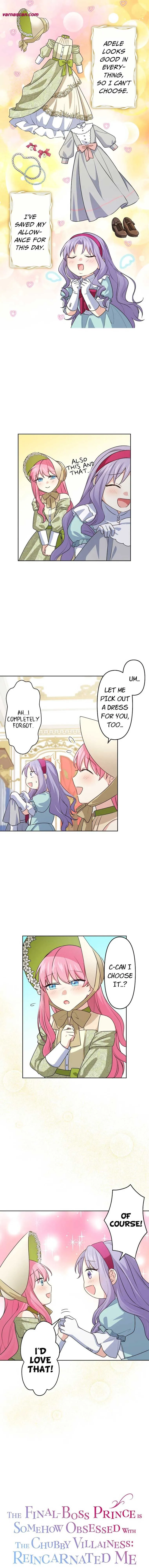 The Final-Boss Prince is Somehow Obsessed with the Chubby Villainess: Reincarnated Me Chapter 7 Online - página 3