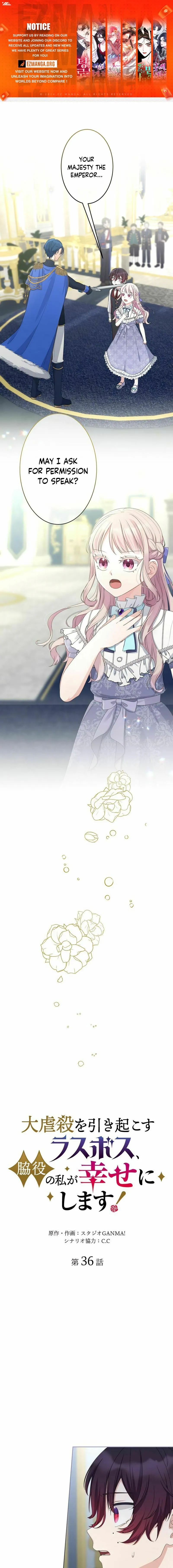 The Final Boss Who Triggers Massacres, I’ll Make You Happy as a Supporting Character! Chapter 37 Online - página 1