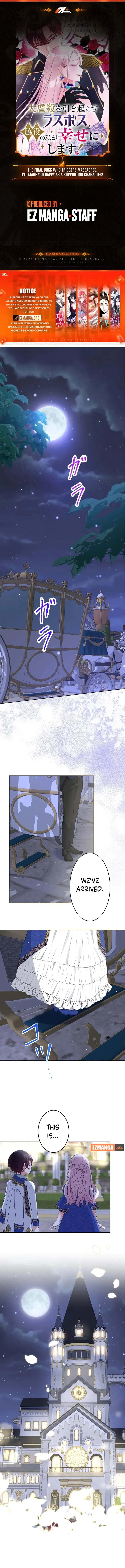 The Final Boss Who Triggers Massacres, I’ll Make You Happy as a Supporting Character! Chapter 9 Online - página 1