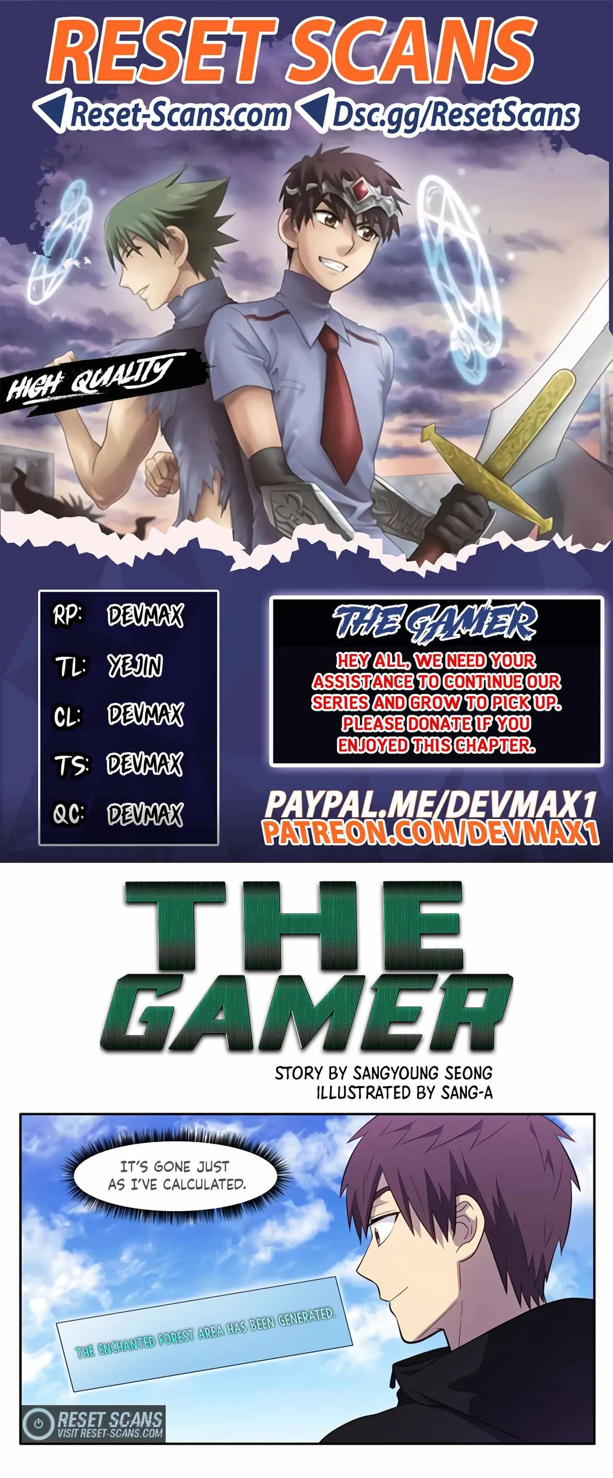 The Gamer Chapter 452 Online - página 1
