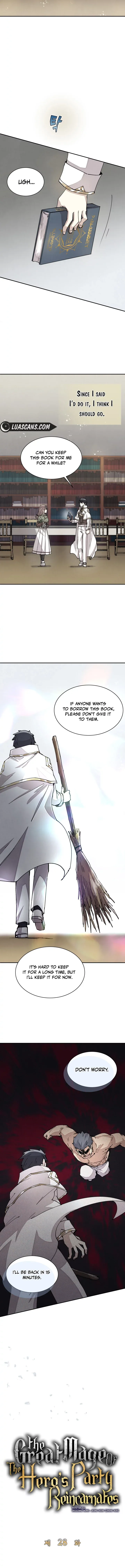 The Great Mage of the Hero’s Party Reincarnates Chapter 28 Online - página 5