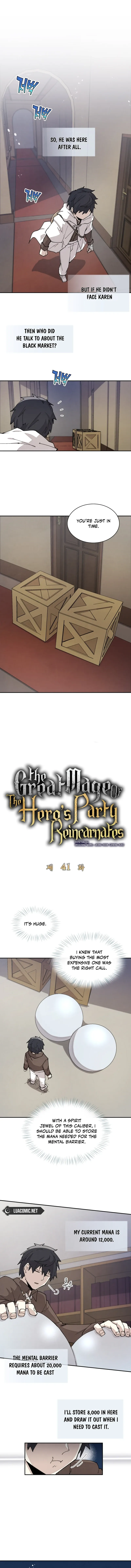 The Great Mage of the Hero’s Party Reincarnates Chapter 41 Online - página 2