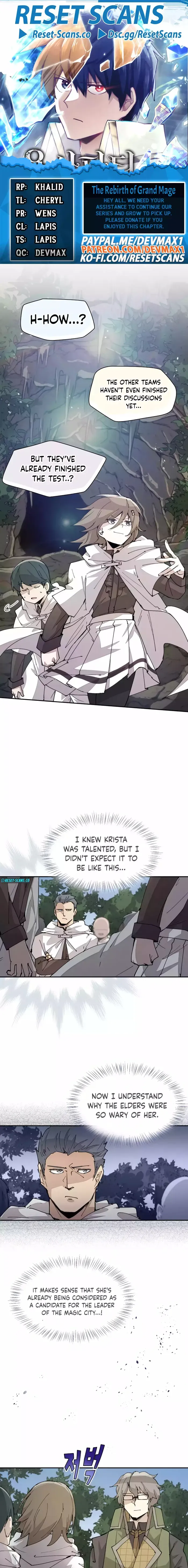 The Great Mage of the Hero’s Party Reincarnates Chapter 45 Online - página 1
