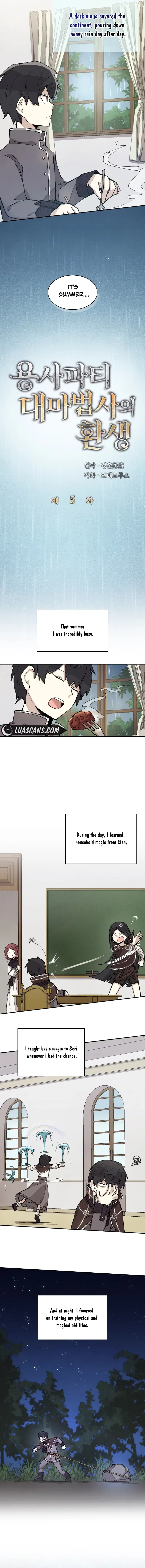 The Great Mage of the Hero’s Party Reincarnates Chapter 5 Online - página 4