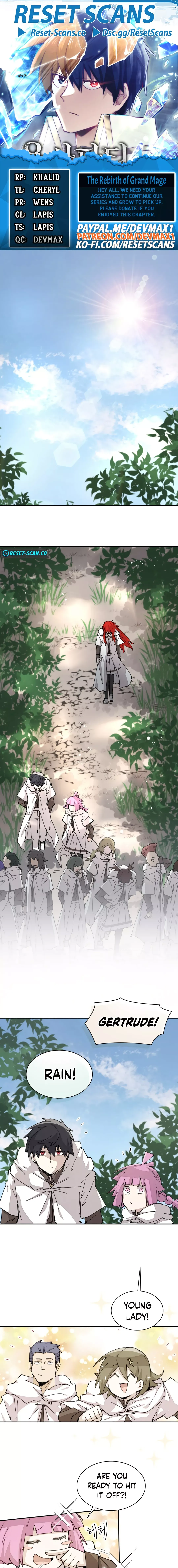 The Great Mage of the Hero’s Party Reincarnates Chapter 58 Online - página 1