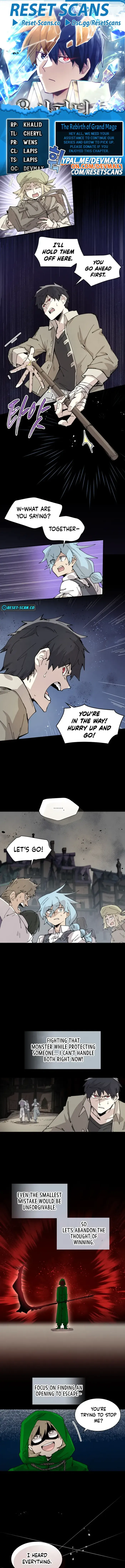 The Great Mage of the Hero’s Party Reincarnates Chapter 73 Online - página 1