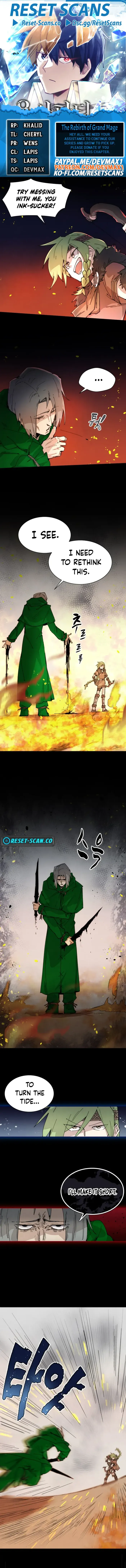 The Great Mage of the Hero’s Party Reincarnates Chapter 76 Online - página 1