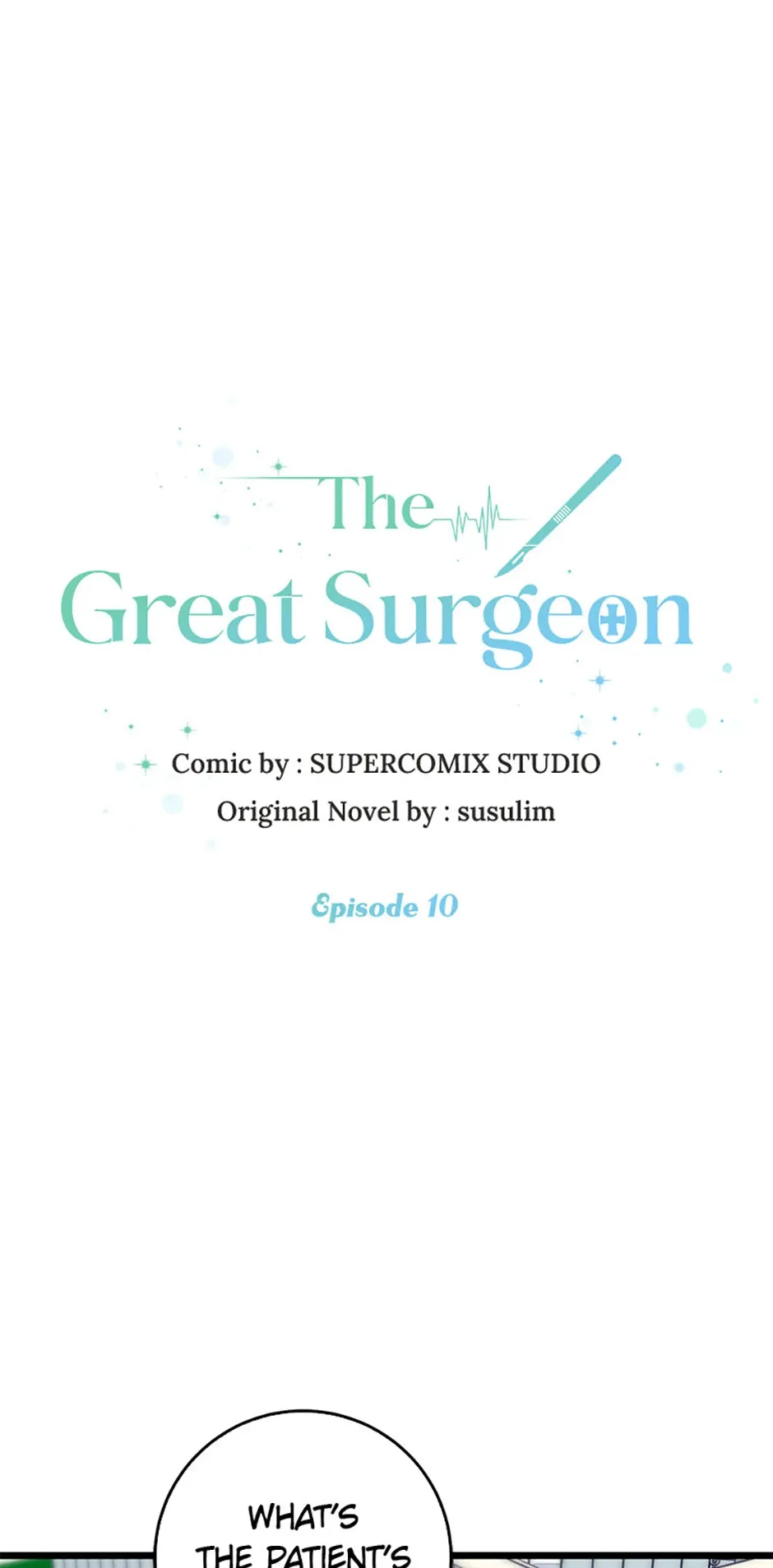 The Great Surgeon Chapter 10 Online - página 1
