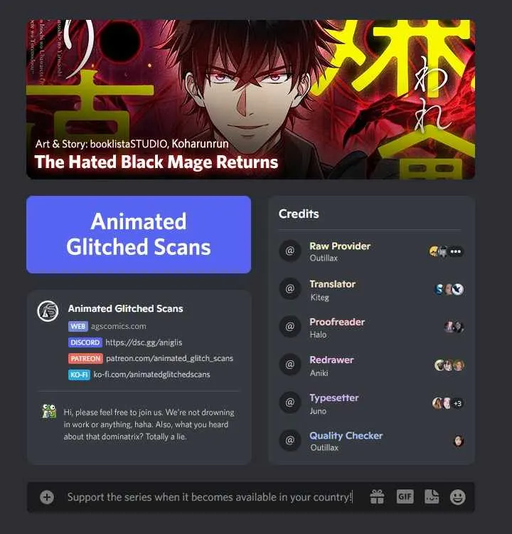 The Hated Black Mage Returns Chapter 2 Online - página 1
