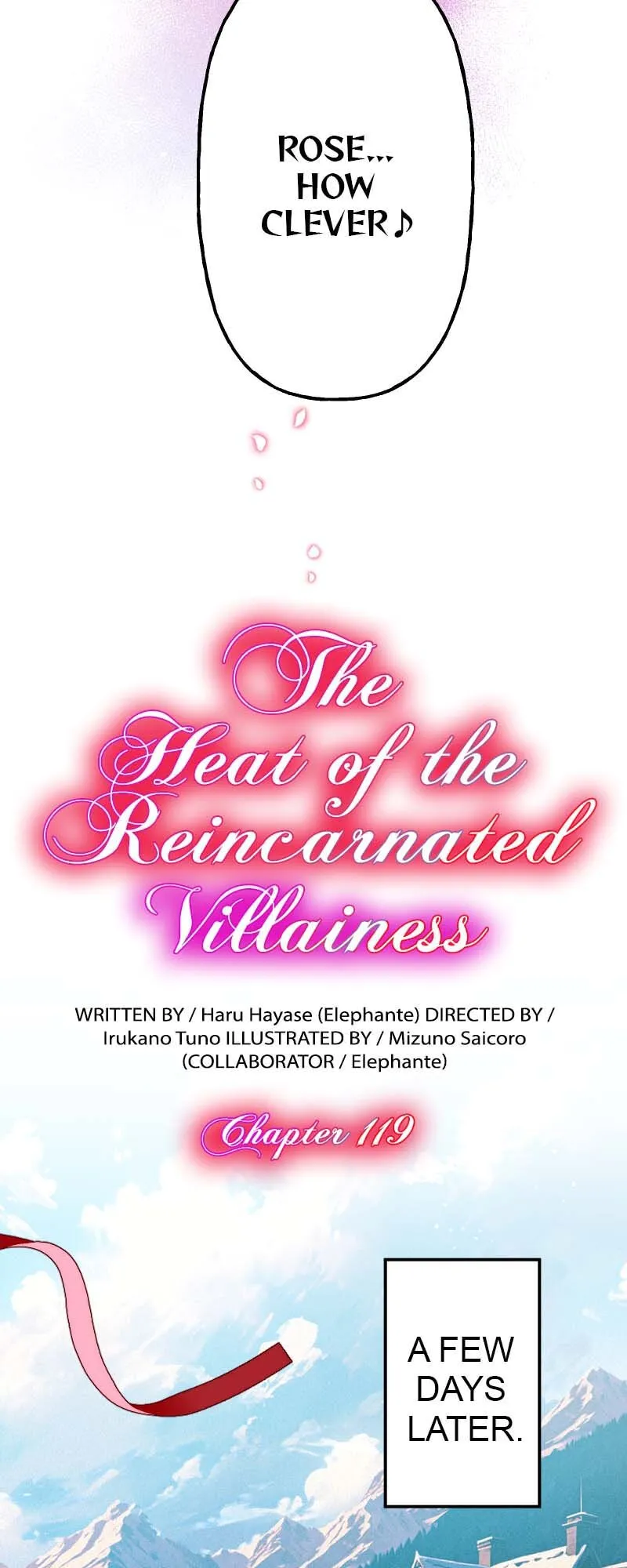 The Heat of the Reincarnated Villainess Chapter 119 Online - página 3