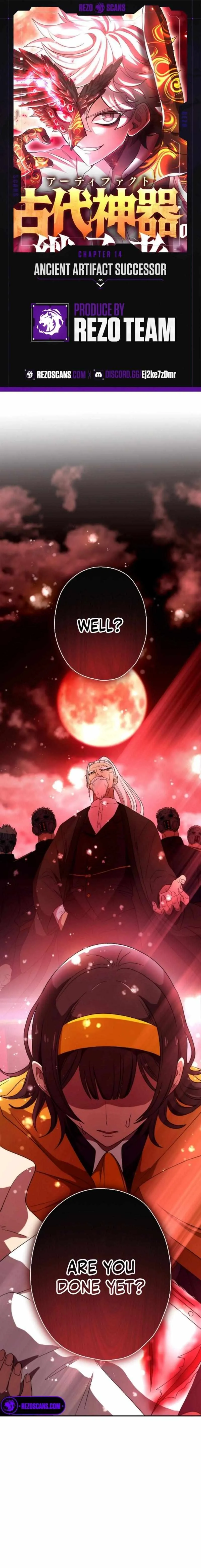 The Heir of the Ancient Artifact Chapter 14 Online - página 2