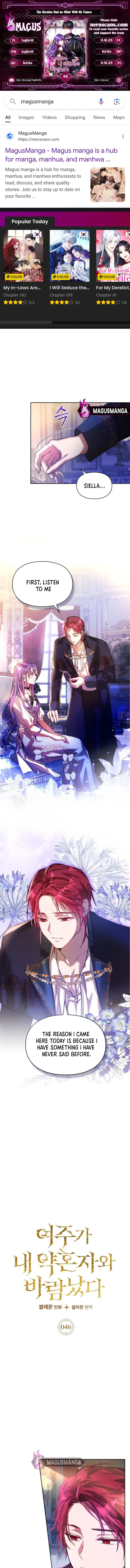 The Heroine Had an Affair with My Fiance Chapter 46 Online - página 1
