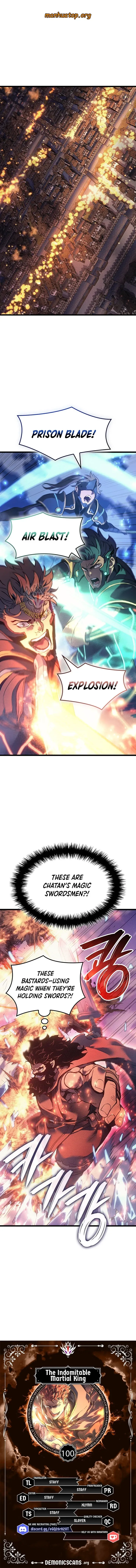 The Indomitable Martial King Chapter 100 Online - página 1