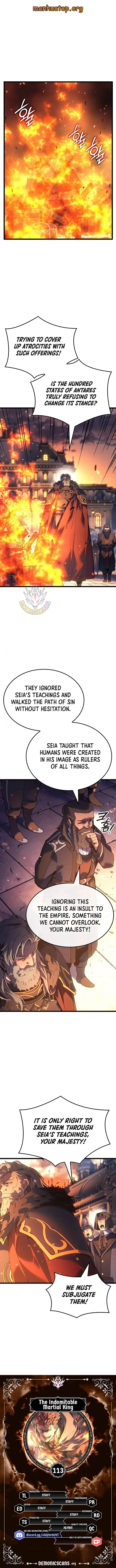 The Indomitable Martial King Chapter 113 Online - página 1