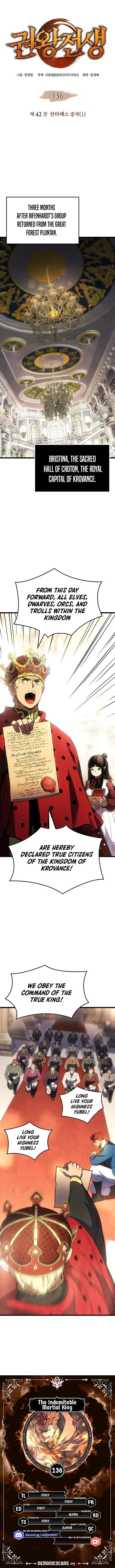 The Indomitable Martial King Chapter 136 Online - página 2