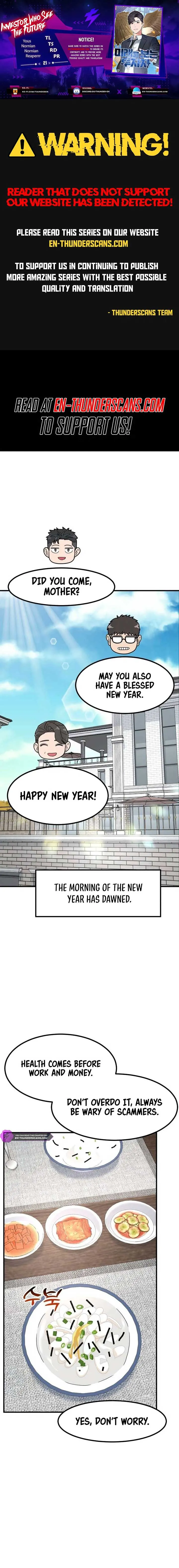 The Investor Who Sees the Future Chapter 21 Online - página 1