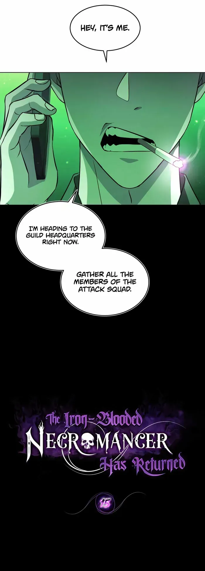 The Iron-Blooded Necromancer Has Returned Chapter 15 Online - página 12