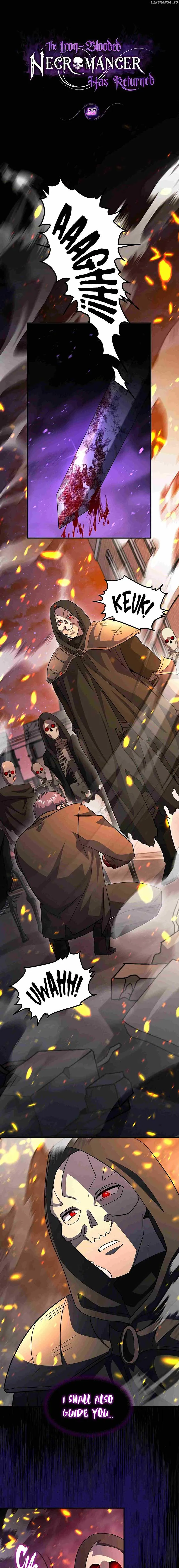 The Iron-Blooded Necromancer Has Returned Chapter 32 Online - página 1
