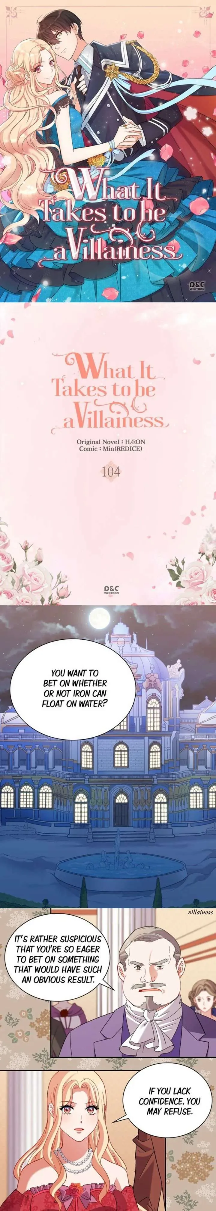 The Justice Of Villainous Woman Chapter 104 Online - página 1