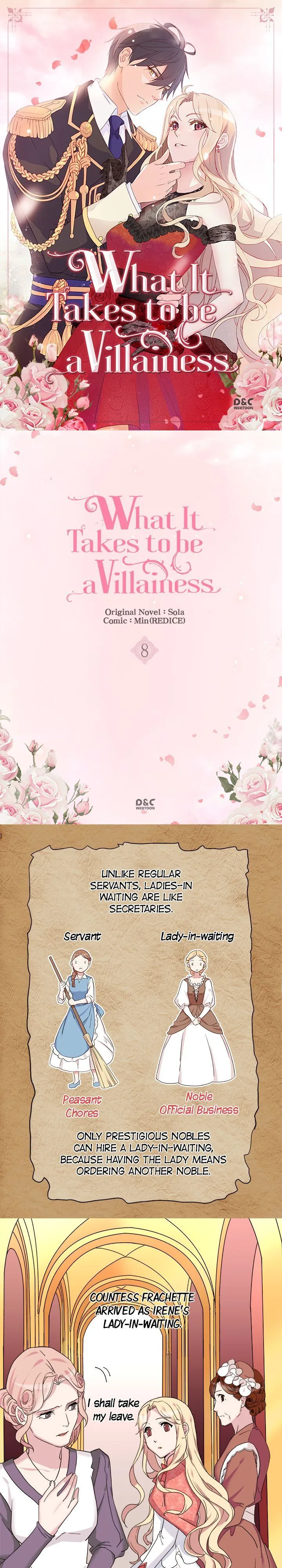 The Justice Of Villainous Woman Chapter 8 Online - página 1