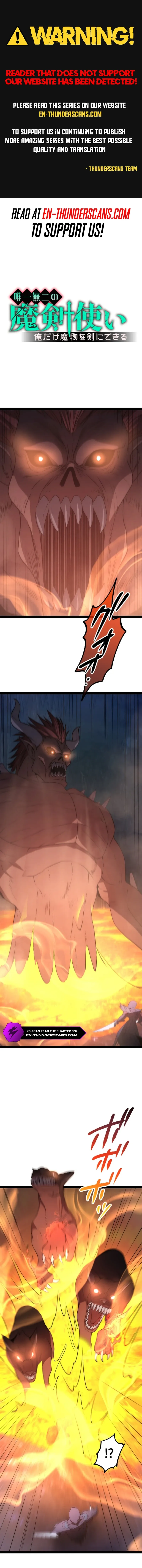 The Legendary Swordmaster: Only I Have the Power to Forge Swords from Monsters Chapter 20 Online - página 1