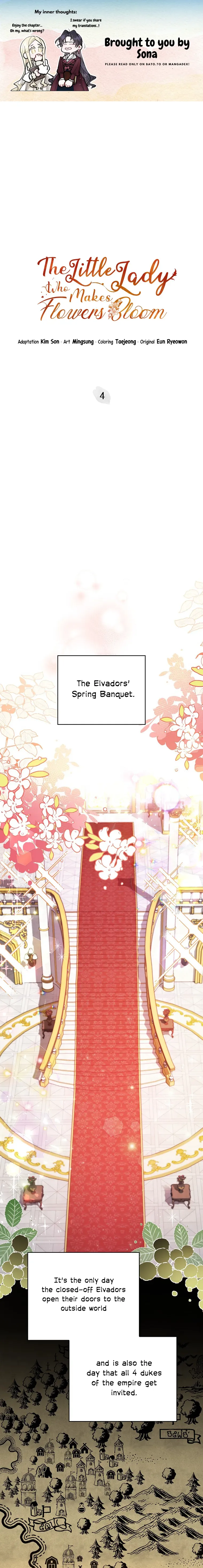 The Little Lord Who Makes Flowers Bloom Chapter 4 Online - página 1