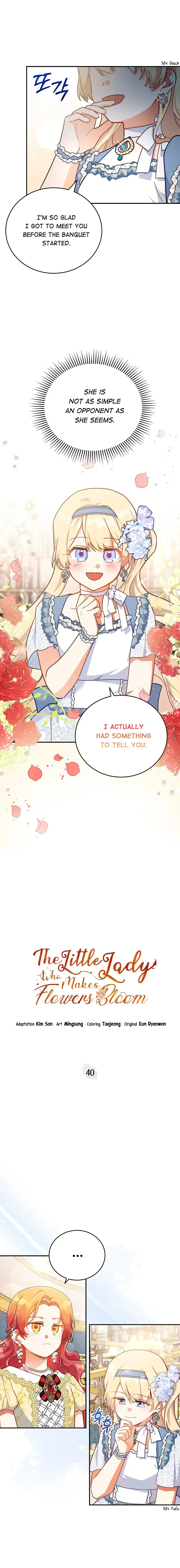 The Little Lord Who Makes Flowers Bloom Chapter 40 Online - página 2