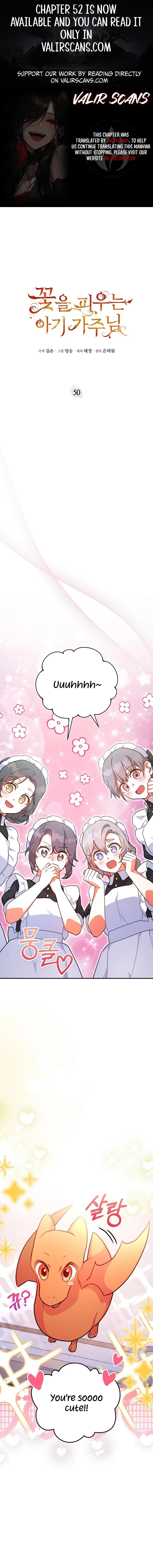 The Little Lord Who Makes Flowers Bloom Chapter 50 Online - página 1