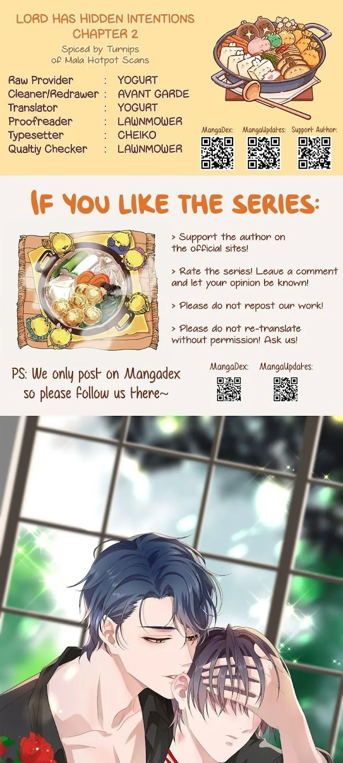 The Lord Has Hidden Intentions Chapter 2 Online - página 1