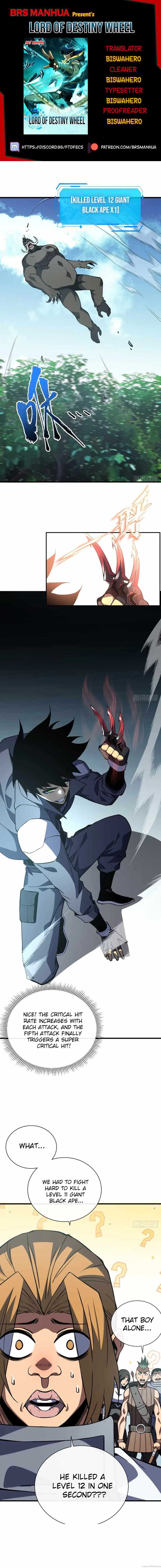 The Lord of the Wheel of Destiny Chapter 24 Online - página 1