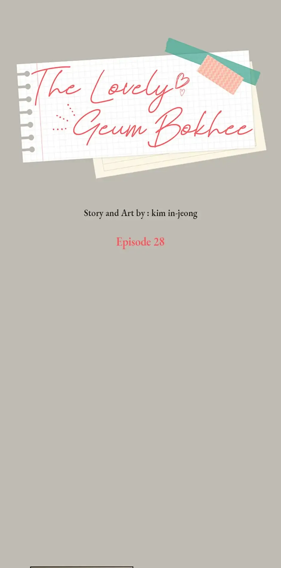 The Lovely Geum Bokhee Chapter 28 Online - página 6