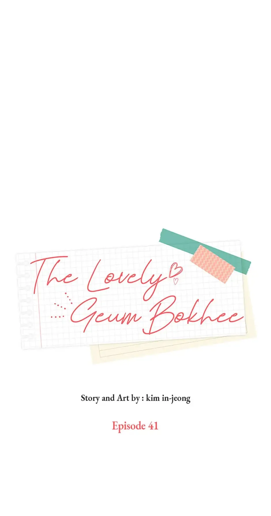 The Lovely Geum Bokhee Chapter 41 Online - página 1