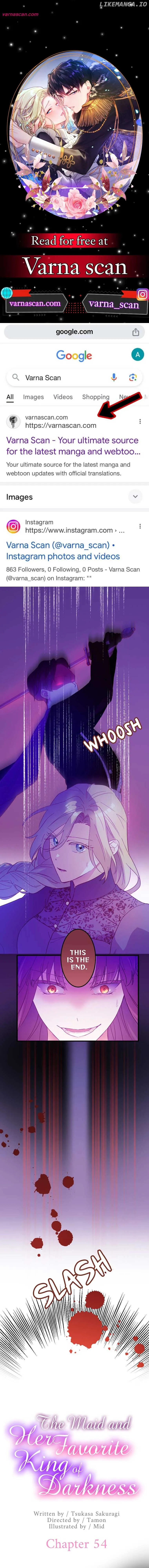 The Maid and Her Favorite King of Darkness Chapter 54 Online - página 1