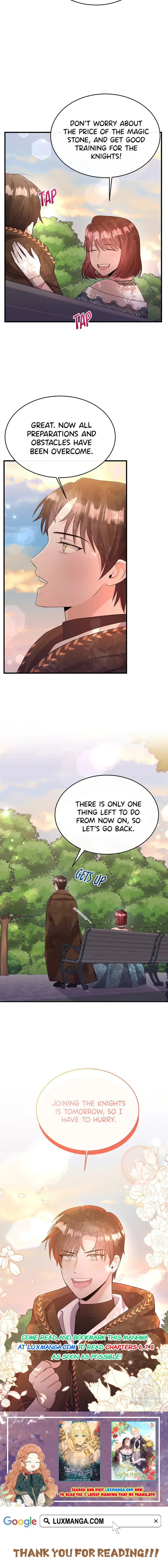 The Marquis Is Only Kind to Her Chapter 5.5 Online - página 8