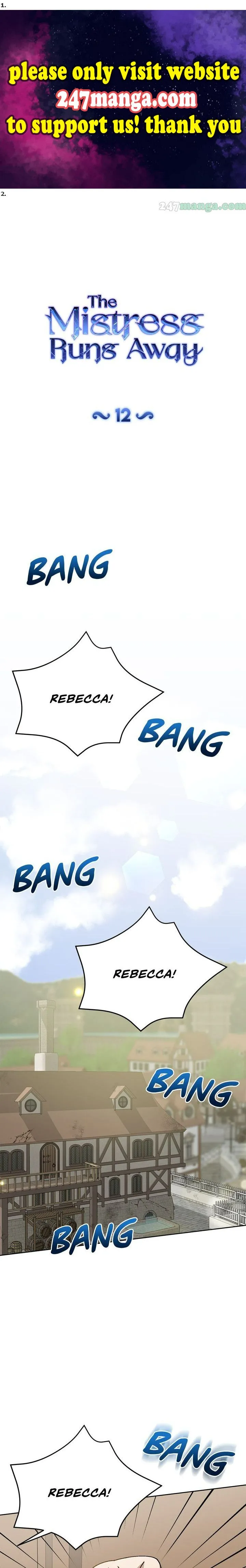 The Mistress Runs Away Chapter 12 Online - página 1