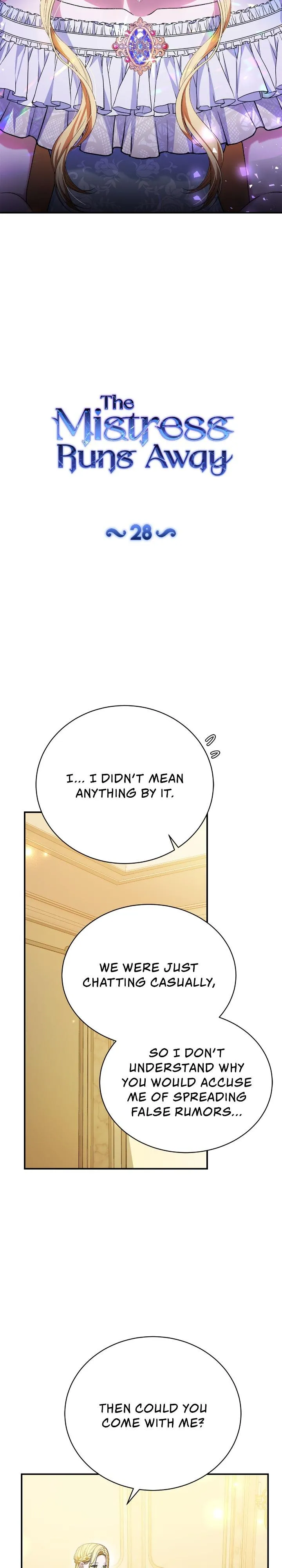 The Mistress Runs Away Chapter 28 Online - página 3