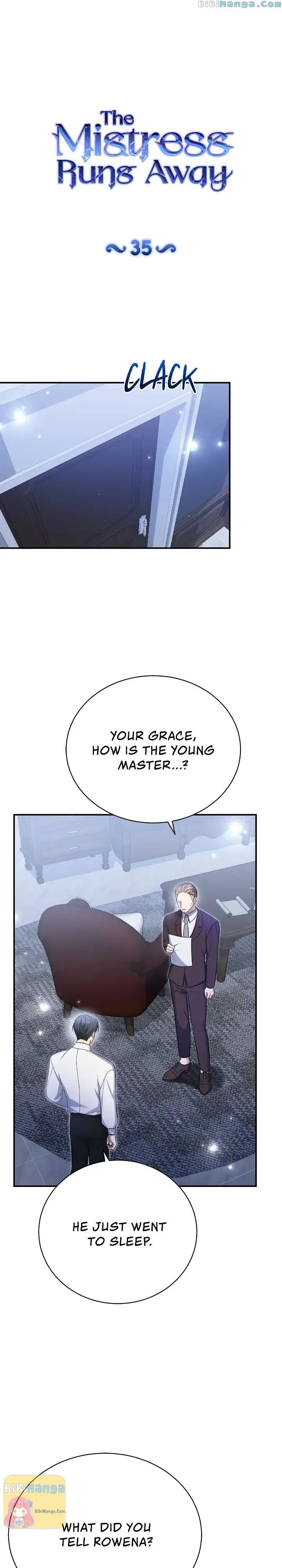 The Mistress Runs Away Chapter 35 Online - página 1