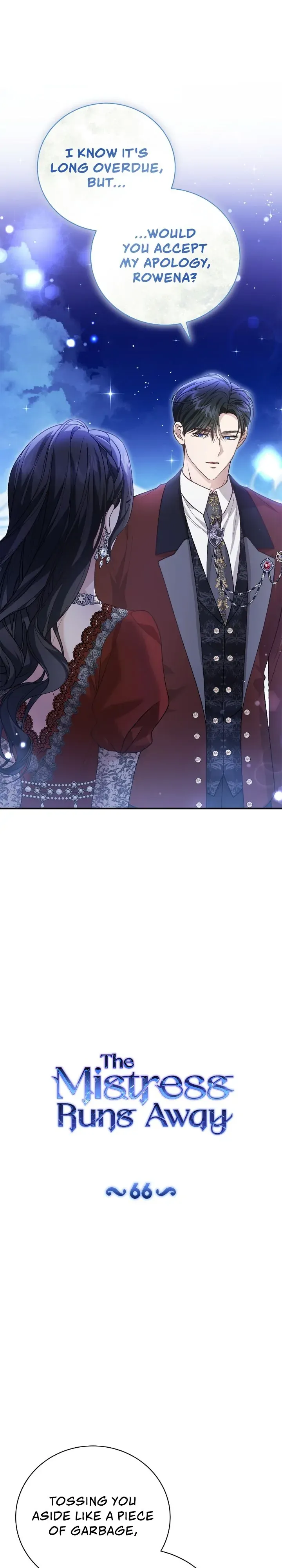 The Mistress Runs Away Chapter 66 Online - página 1
